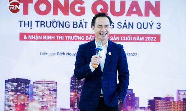 Rich Nguyen Academy công bố sự kiện “TỔNG QUAN THỊ TRƯỜNG BẤT ĐỘNG SẢN QUÝ III & NHẬN ĐỊNH THỊ TRƯỜNG BẤT ĐỘNG SẢN CUỐI NĂM 2022”