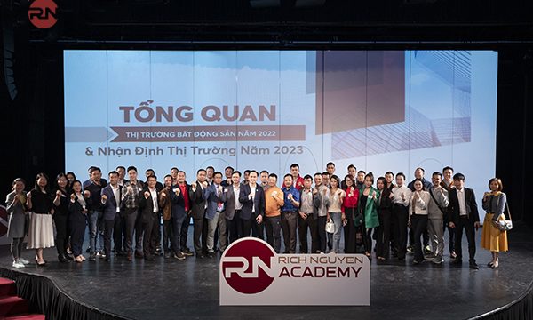 Rich Nguyen Academy công bố sự kiện “Tổng quan thị trường bất động sản năm 2022 & Nhận định thị trường năm 2023”