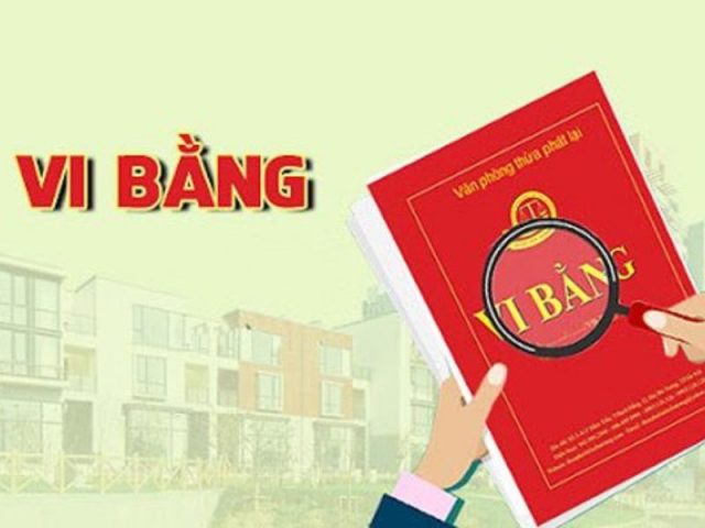 Rủi ro khi mua nhà công chứng vi bằng