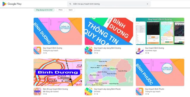 Tải app để kiểm tra quy hoạch Bình Dương trên điện thoại thông minh