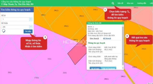 Cách tra cứu thông tin theo từng thửa đất tại Bình Dương