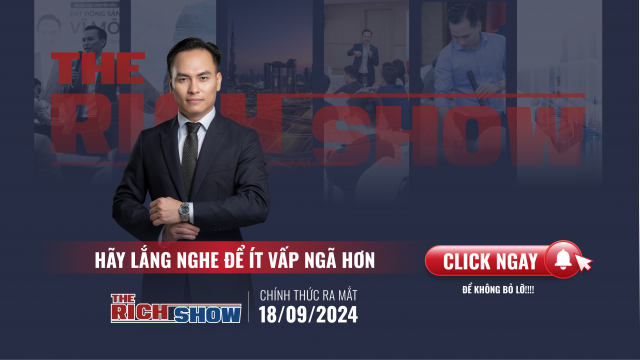 CHÍNH THỨC RA MẮT TALKSHOW “THE RICH SHOW” VÀO NGÀY 18/9/2024