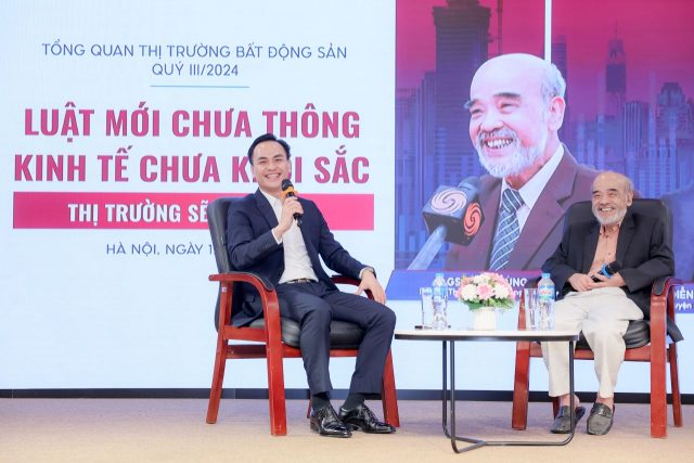 Tọa đàm bất động sản quý III/2024