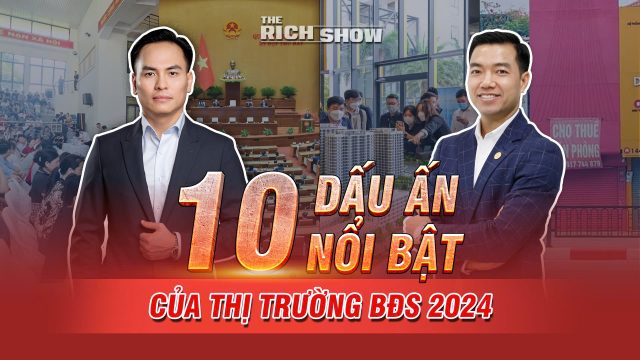 10 dấu ấn nổi bật của thị trường bất động sản 2024