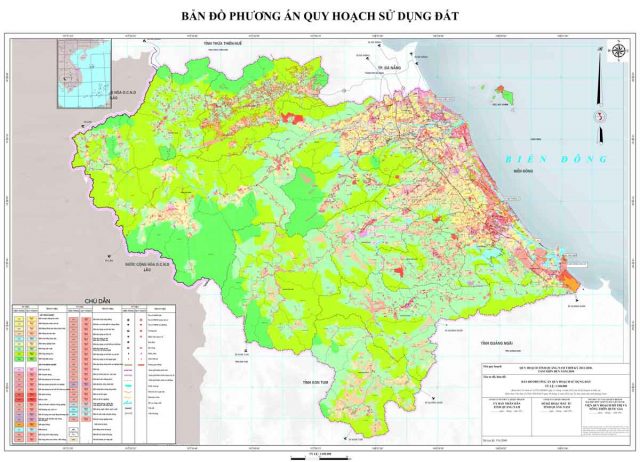 Bản đồ quy hoạch tỉnh Quảng Nam thời kỳ 2021-2030