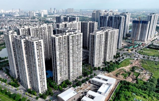 Giá bán chung cư tại Hà Nội đang chững lại