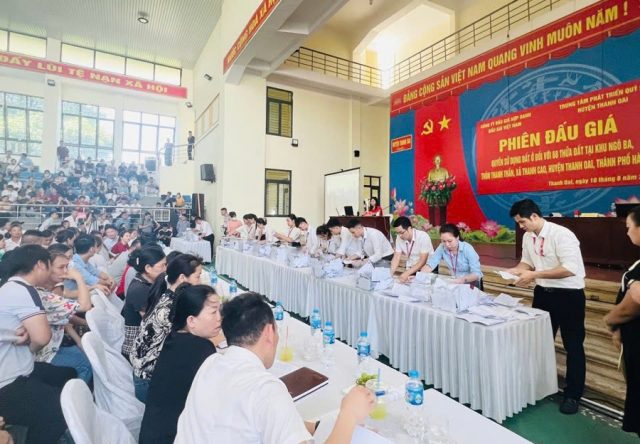 Hoạt động đấu giá đất vẫn tồn tại nhiều vấn đề