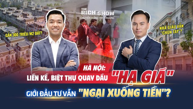 Liền kề và biệt thự Hà Nội quay đầu hạ giá, giới đầu tư vẫn ngại xuống tiền