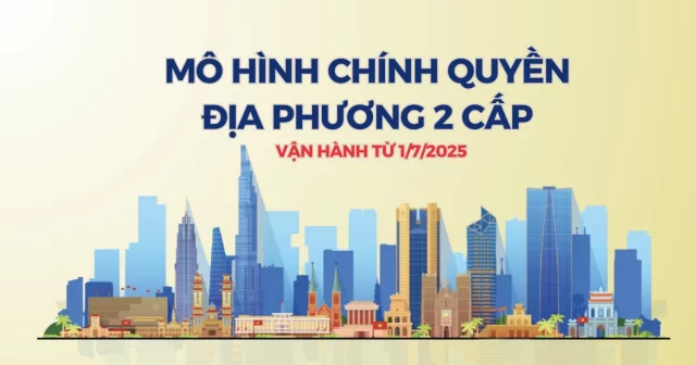 Mô hình chính quyền được chuyển đổi từ 1/7/2025