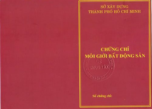 Chứng chỉ môi giới bất động sản: 5 điều quan trọng không thể không biết