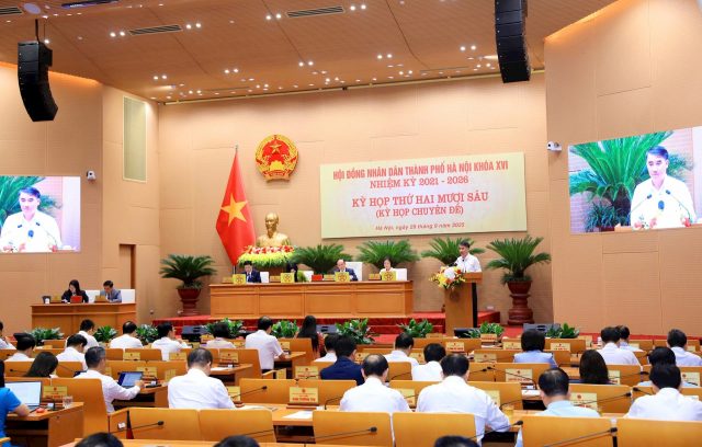 Quang cảnh phiên họp chiều 29-9
