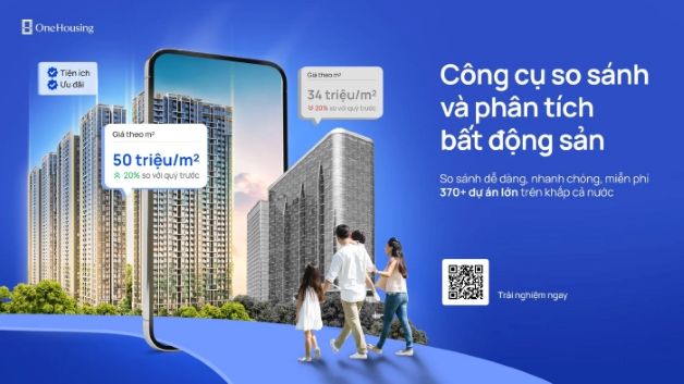 Định giá nhà đất trên OneHousing