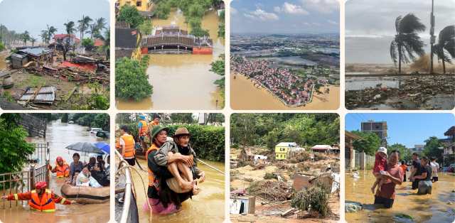 Thiên tai cực đoan gia tăng, gây thiệt hại nặng nề trong năm 2025