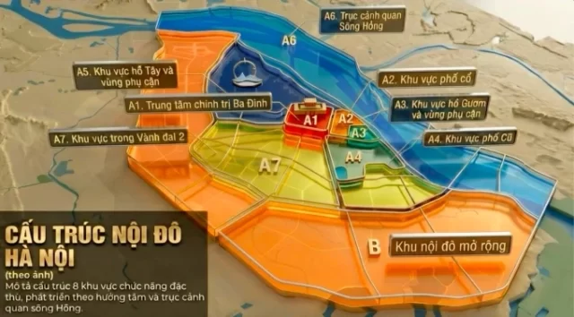 Thách thức lớn nhất của quy hoạch Thủ đô 100 năm